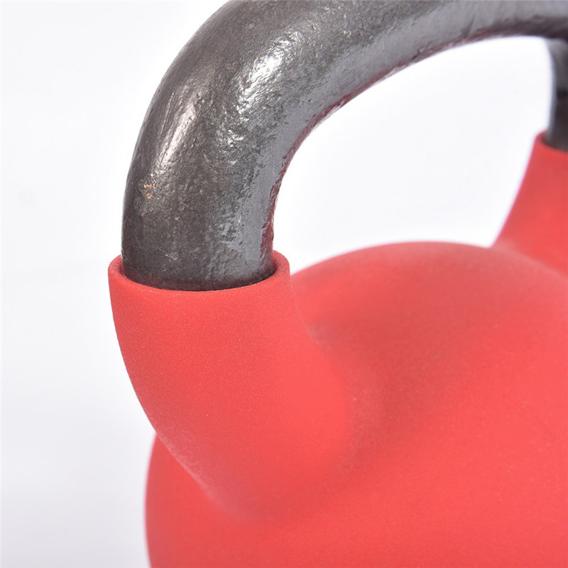 Neoprene Cast Iron Kettlebell ສໍາລັບ Gym3